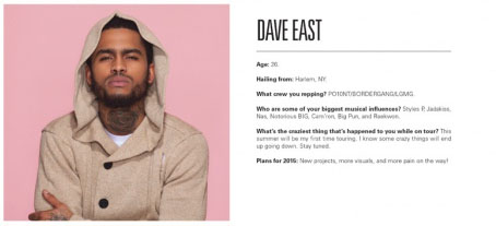 Dave East photographed by Aviva Klein - copyright 2021